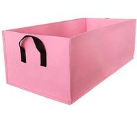 Garden Grow Bag, Felt Plants Growing Bag, Rectangle Planting Bag, Non-Woven Container Pot Planter Pouch Flowers Root Grow Bags for Outdoor Indoor Garden Vegetables
