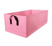 Garden Grow Bag, Felt Plants Growing Bag, Rectangle Planting Bag, Non-Woven Container Pot Planter Pouch Flowers Root Grow Bags for Outdoor Indoor Garden Vegetables