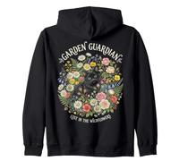Garden Guardian Lost in the Wildflowers Vintage Design Zip Hoodie