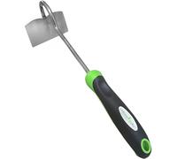 Garden Guru Hand Hoe Tiller Cultivator Tool - Stainless Steel for Ultimate Strength - Rust Resistant - Ergonomic Handle - Great for Gardening Digging Tilling Planting Cultivating Loosening