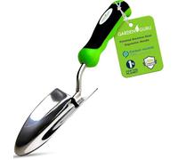 Garden Guru Heavy Duty Garden Trowel Hand Shovel for Gardening - Strong Stainless Steel - Rust Resistant - Ergonomic Grip - Perfect Trowel Garden Tool for Soil Digging Planting Transplanting Weeding