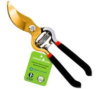 Garden Guru Lawn & Garden Tools GARDEN GURU Indestructible Titanium Garden Clippers - Professional Bypass Hand Pruner Pruning Shear with Comfort Grip Handles for Gardening, Trimming, and Yard Work -