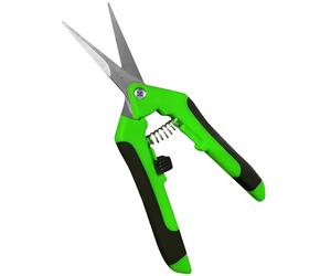Garden GURU Razor Sharp Snip - Professional Garden Pruning Shears Trimmers Scissors - Super Sharp Micro-Tip Precision Stainless Steel Blades - Easy on Arthritic Hands - Soft Ergonomic Rubber Handles