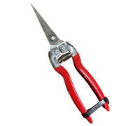 Garden GURU Straight Stainless Steel Pruner Pruning Shears Clippers Snips - Sharp Bonsai Cutter Plant Trimming Scissors - Straight Blade Garden Scissors Tool - Great for Roses Flowers Herbs Fruits