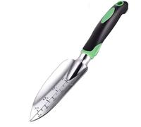 Garden Hand Fork Garden Trowel & Hand Wide Shovel Pointed With Soft Rubberized Non-Slip Ergonomic Handle For Planting, Transplanting, Weeding, Mo(B)