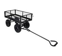 Garden Hand Trolley Outdoor Beach Truck Cart Black/Green 250/350 kg vidaXL