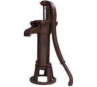 Garden Hand Water Pump Vintage Style Cast Iron Well Ornament Feature Decoration