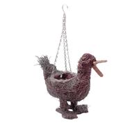 Garden Hanging Basket Duck Design Made from Natural Brushwood (Duck)