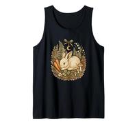 Garden Hare with Carrots Tank Top