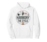 Garden Harmony Nature Life Cycle Gardening Enthusiast Pullover Hoodie