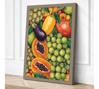 Garden Harvest Canvas Wall Art Print 30x20 Inch