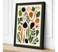 Garden Harvest Study Canvas Wall Art Print 18x12 Inch