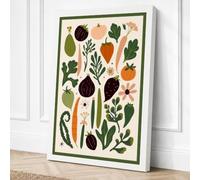 Garden Harvest Study Canvas Wall Art Print 30x20 Inch (76 x 51 cm)