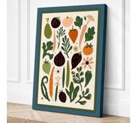 Garden Harvest Study Canvas Wall Art Print 36x24 Inch