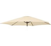 Garden Haven ® 2.7m Parasol I Canopy I Base Pole I Frame I Replacement Spare Parts (Replacement Canopy, Cream)