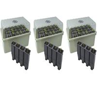 Garden Haven 28 Cell Deep Root-trainer Success Kit Plug Plant Seed Root Tray Trainer Propagator 12cm Deep, with 8cm height Lid With Vent Seedling Germination Cultivation Tray Reuseable (3)