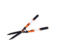 Garden Hedge Shear Telescopic Lightweight Strong Aluminium Handles Sk5 Carbon Blades Comfort Grips Quality Pruning Tooluced Effort Gardening Pruner
