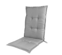 Garden High Back Chair Cushions, Adirondack Chair Cushions,Sun Lounger Pads,Chaise Lounge Pad Outdoor Patio Cushions with Ties for Patio Garden Home Office,Light Gray