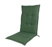 Garden High Back Chair Cushions, Adirondack Chair Cushions,Sun Lounger Pads,Chaise Lounge Pad Outdoor Patio Cushions with Ties for Patio Garden Home Office,Dark Green