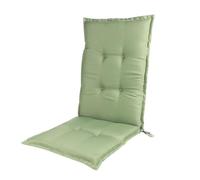 Garden High Back Chair Cushions, Adirondack Chair Cushions,Sun Lounger Pads,Chaise Lounge Pad Outdoor Patio Cushions with Ties for Patio Garden Home Office,Green