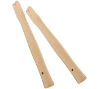 Garden Hoe and Hammer Wooden Handle Replacement, 2Pcs Sturdy Wood Tool Handles for Outdoor Gardening and Shovel Use