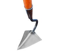 Garden Hoe for Removal, Planting Tool for Flower Beds and Digging, Sturdy Triangle Hoe for Garden, Lawn, Greenhouse and Flower Bed