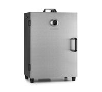 Garden Home Smoker Meat Fish Vegetables Built-in Thermometer Tray Steel 1600 W
