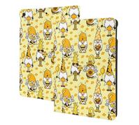 Garden Honeybee Old Man Compatible with ipad 9th/8th/7th Generation Case - Compatible with ipad 10.2 Case, Tablet Case Cover Compatible with ipad Cover Case with Sturdy Tripod Function