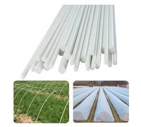 Garden Hoops - Fiberglass Plant Support Frames for Raised Beds, Flexible Greenhouse Hoops for DIY Vegetable Gardens, 59 Inch