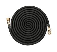 Garden Hose, 2.5m Expandable Garden Hose Pipe, Flexible Expanding Hosepipe Water Hose for Garden, Pet, Car Wash, Brass Connectors