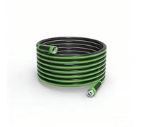 Garden Hose 5/8" Short Leader Hose Flexible Lightweight with Female Fittings.