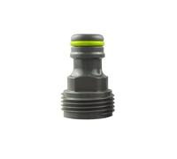 Garden Hose All Connectors Fittings Universal Standard Hozelock Compatible Black 3/4 inch 1/2 inch(1/2" Male Connector)