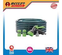 Garden Hose and Spray Gun Kit, 12mm Bore, 30m 56447