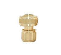 Garden Hose Connector, Copper Brass Garden Hose Quick Connector Multicolor 1/2-3/4 Inch(B)