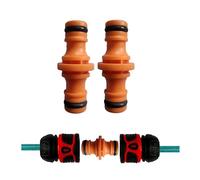 Garden Hose Connector, Double Male Hose End Extender, 2-Pack