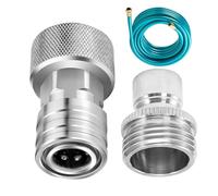 Garden Hose Connector | Leakproof Precision Universal,Hose Connector Water Pipe Adapter - for Home Bathroom Kitchen Lawn Patio Yard Pathway Watering Washing Cleaning