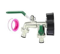 Garden Hose Distributor, Heavy Duty Design and Leak-Proof, 2-Way Hose Distributor for the Garden, For Gardeners, Homeowners and Professionals for Car Washing, Floor Cleaning, Grooming