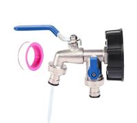 Garden Hose Distributor - Non-Slip Twist Handle for Precise Control | 2-Way Hose Spreader for Garden - For Car Washing, Flower Watering, Pet Care, Professionals, Homeowners and for G