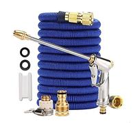 Garden Hose Expandable, Can Be Stretched Up to 12 Meters, Watering Pipes with 7 Modes Water Spray Anti-Leakage Magic Water Pipe for Gardening Car Washing Pet Bathing (39 FT / 12M)