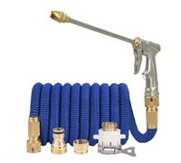 Garden Hose,Expandable Garden Hose Water Pipe High Pressure Retractable Magic Tube for Garden Adjustable Spray Water Gun Suitable for Home and Garden Water Pipe Set(25ft)