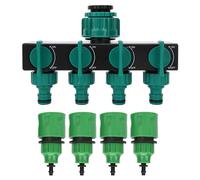 Garden Hose Faucet Splitter Quick Connector Irrigation Fitting for Wide Range Use