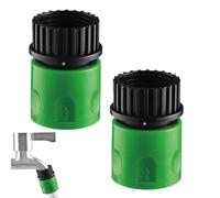 Garden Hose Female Connector - Abs Material, Quick Connect Water Fittings, Disconnect Device | Great for Flexible Use, Efficient