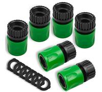 Garden Hose Female threaded to Quick Connector to Join Expanding Hose to Hozelock Type Connectors 6 pack