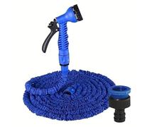 Garden Hose, Garden Hose Pipe High-Pressure Car Wash Hose Expandable Hose Pipe Home Garden Watering Hose Multi-Function Gardening Cleaning Water Sprayer(Blue,75ft)