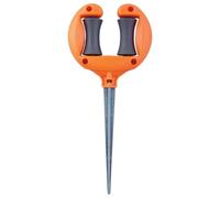 Garden Hose Guide Holder, Metal Stake, Multifunctional Stakes with Roller System, Hose Guide with Easy Maneuver Design, Gardening Gear, Plant Accessories for Protecting Garden Plants