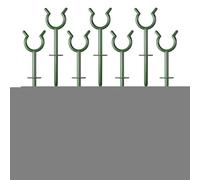 Garden Hose Guide Rods - 100-Piece ABS Plant Holder 19 cm, Durable Hose for Outdoor, Lawn, Backyard, Garage, Home, Prevents Tangling and Protects