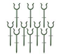 Garden Hose Guide Spike - Drip Irrigation Support Stakes | Guides Water Hoses | Heavy Duty Plant Protector Holders, Routing Support for Lawn Backyard Rv Garage House Outdoor Irrigation Landscaping