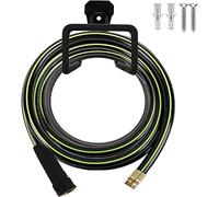Garden Hose Holder, Tough Metal Wall Mount Hose Hook Hanger, Garage Hook, Heavy Duty Tube Hose Stand for Outside Yard - 1 pcs