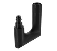 Garden Hose Hook Connector Plastic Quick Connect Fitting for Water Tanks | Black Plastic Coupling, Effortless Installation and Leak Prevention, for Gardening and Greenhouse Use