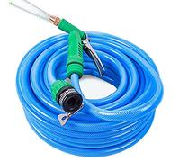 Garden Hose Hose Pipe Spray Hosepipes Flexible Hose Home Tap Water Pipe Hose Car Wash Plastic Rubber Tube Antifreeze Tube Quitter Garden Watering PVC Water Pipe-25-Meter Universal Joint
